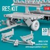 RESKIT RSK48-0029 MHU-141M munitions trailer with weapon platform (type 1) (3D Printed model kit) (1/48)